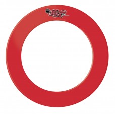 Shot 1 Piece Dartboard Surround Red